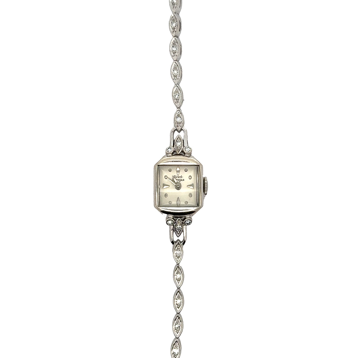 Pre-Owned Vintage Girard-Perregaux Diamond Link Ladies Watch