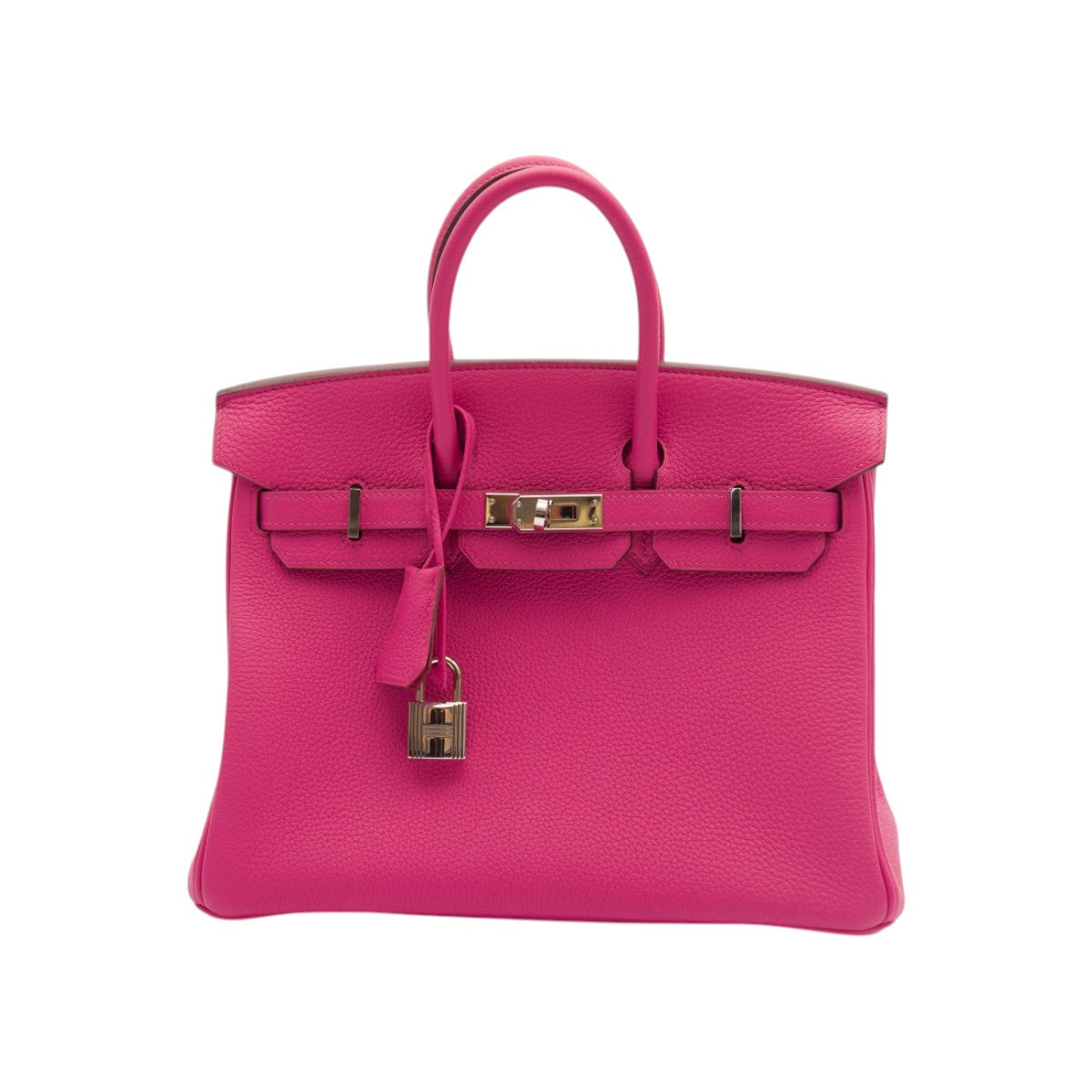 Pre-Owned Hermes Birkin 25 Magnolia Togo