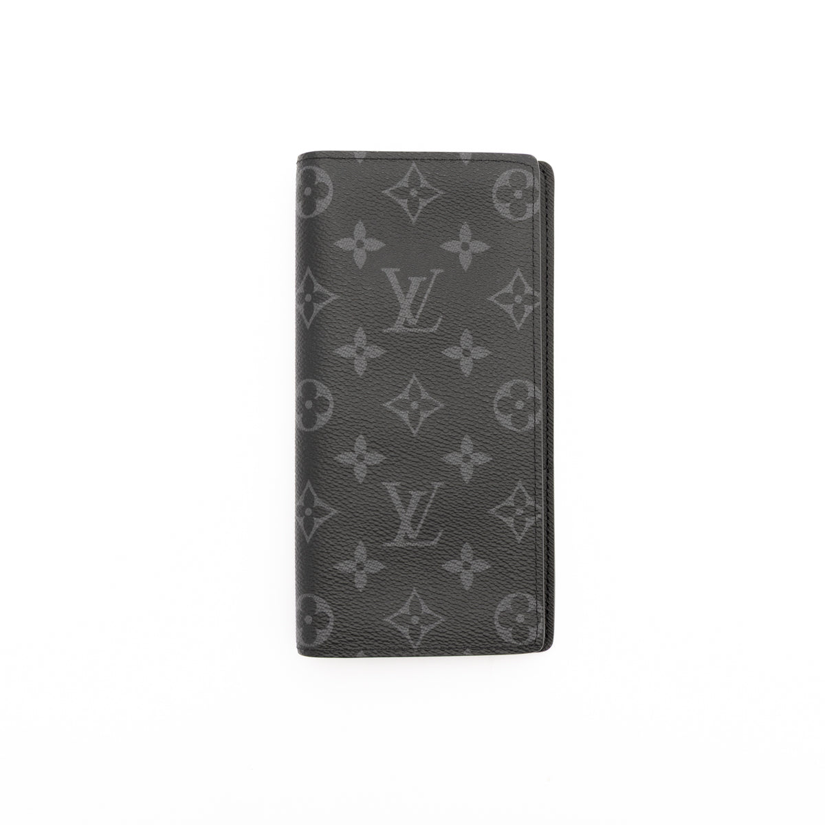 Pre-Owned Louis Vuitton Monogram Eclipse Brazza Wallet