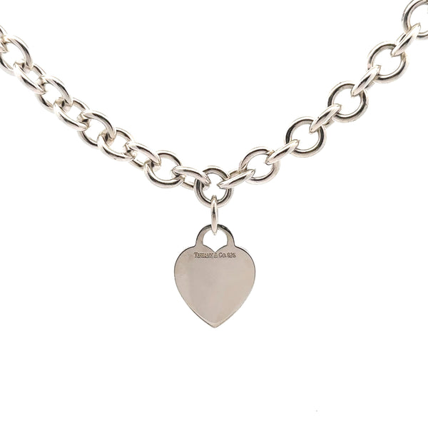 Pre-Owned Tiffany & Co. Heart Charm Necklace