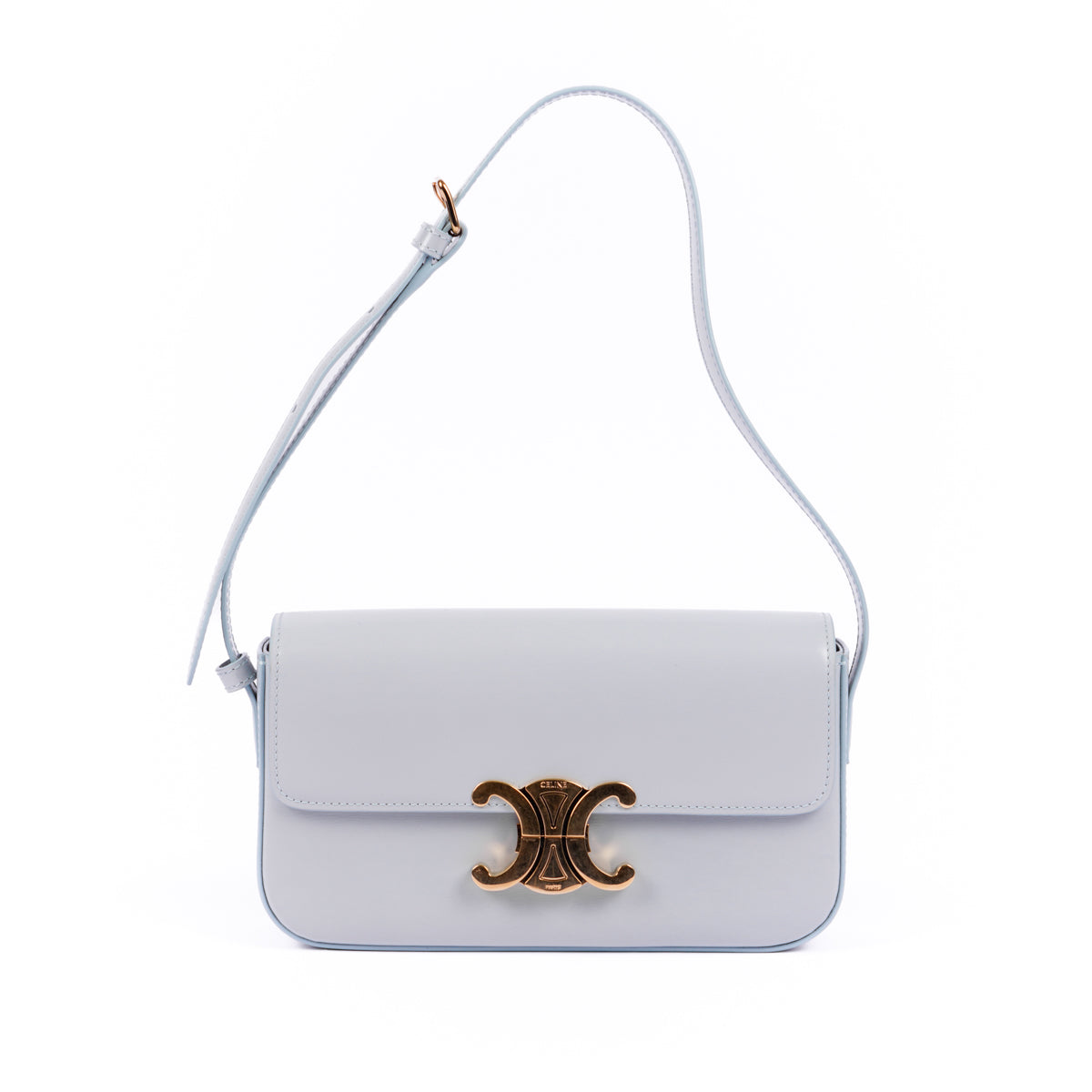 Pre-Owned Celine Triomphe East West Shoulder Bag