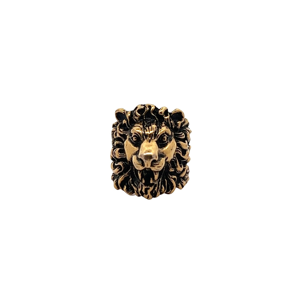 Pre-Owned Gucci Lion Head Ring