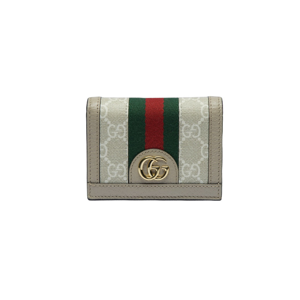 Pre-Owned Gucci Ophidia Card Case Wallet