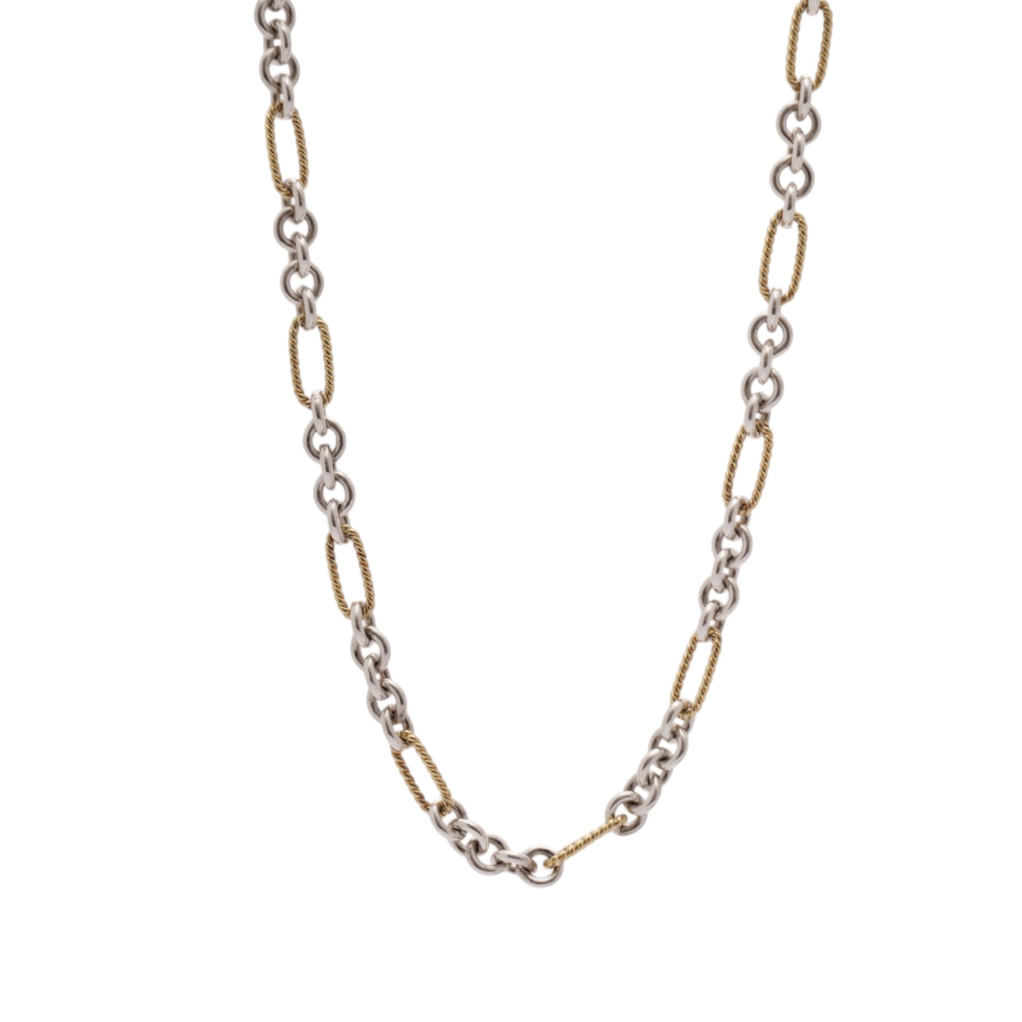 Pre-Owned David Yurman Madison Link Toggle Necklace
