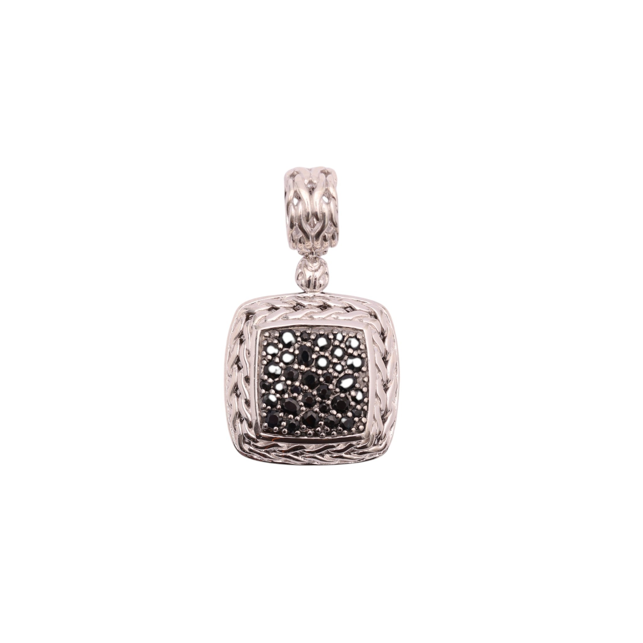 Pre-Owned John Hardy Black Sapphire Classic Chain Pendant