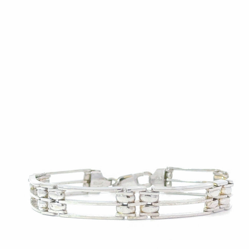 Pre-Owned Sterling Silver Link Bracelet