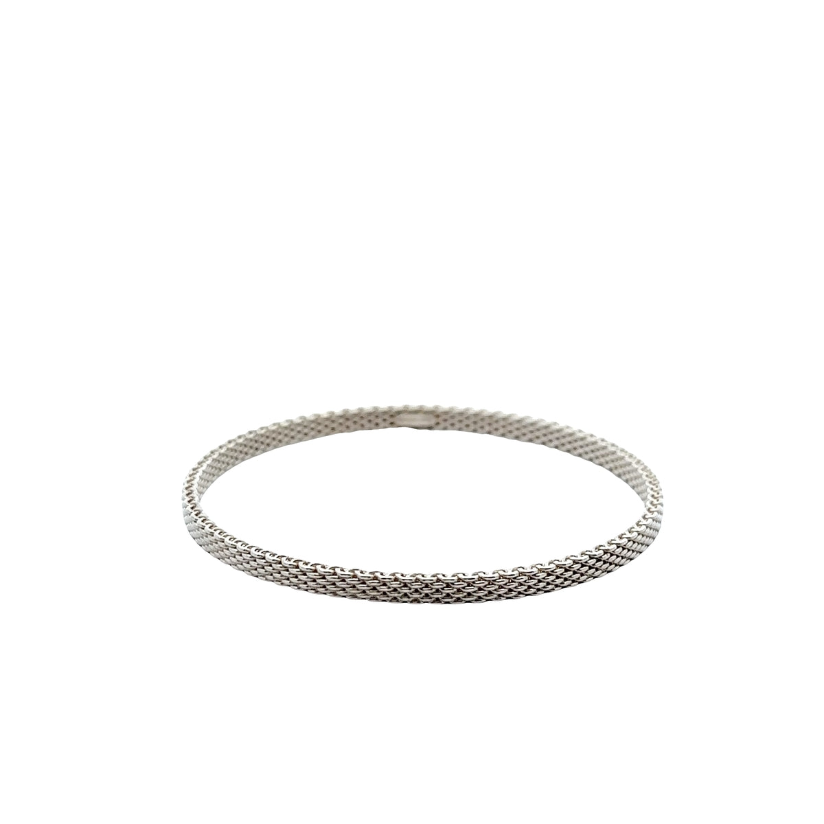 Pre-Owned Tiffany & Co. Narrow Somerset Mesh Bracelet