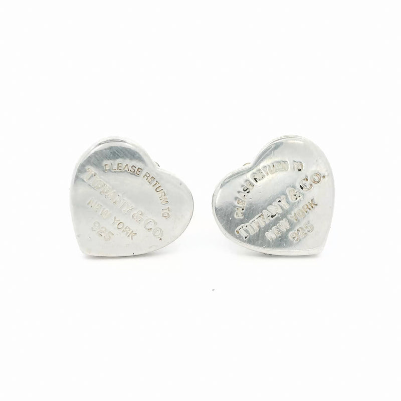 Pre-Owned Tiffany & Co. Return to Tiffany Heart Stud Earrings