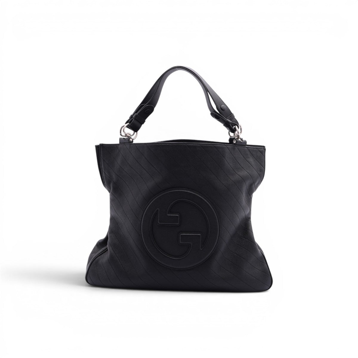 Pre-Owned Gucci Interlocking G Blonde Tote