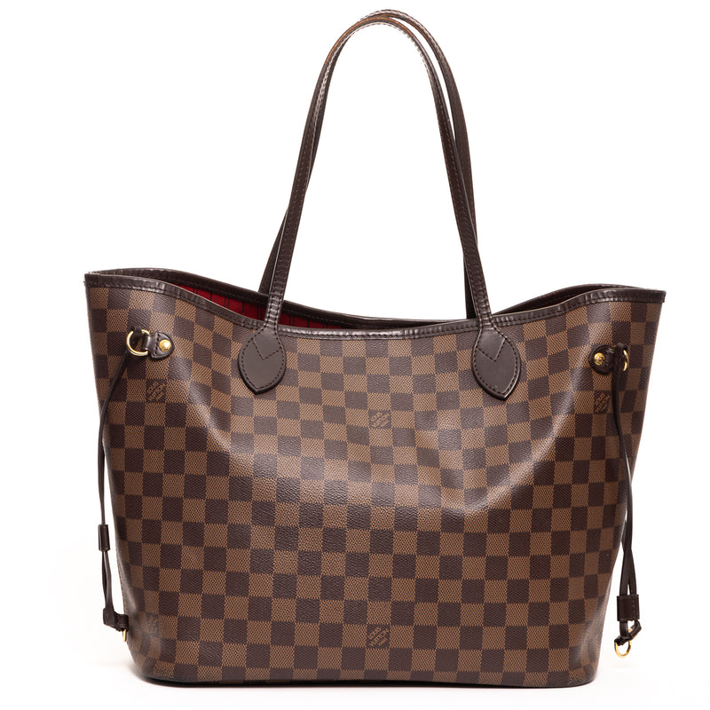 Pre-Owned Louis Vuitton Damier Ebene Neverfull MM