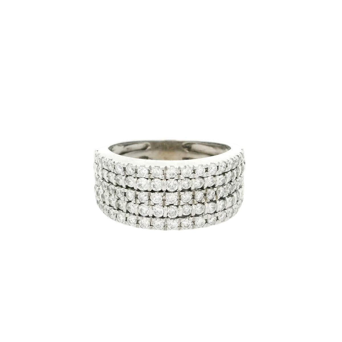 Pre-Owned Diamond Five Row Band