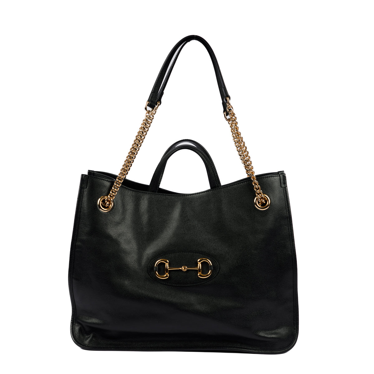 Pre-Owned Gucci 1955 Large Horsebit Chain Tote