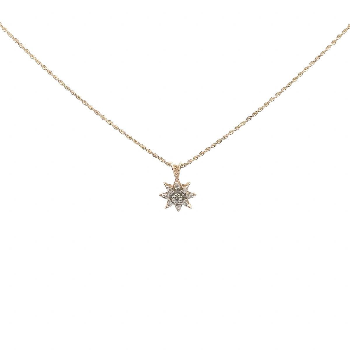 Pre-Owned Diamond Pendant Necklace