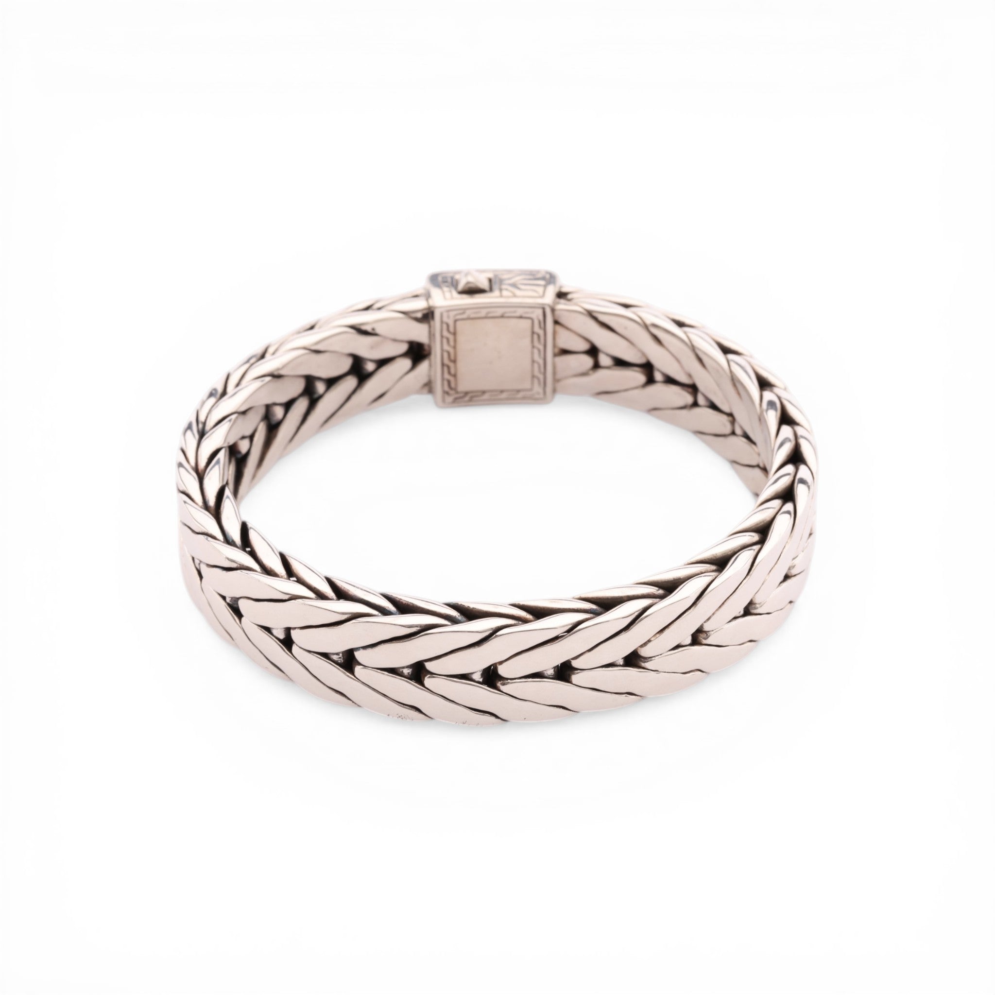 Pre-Owned John Hardy Two Tone Modern Chain Men's Bracelet