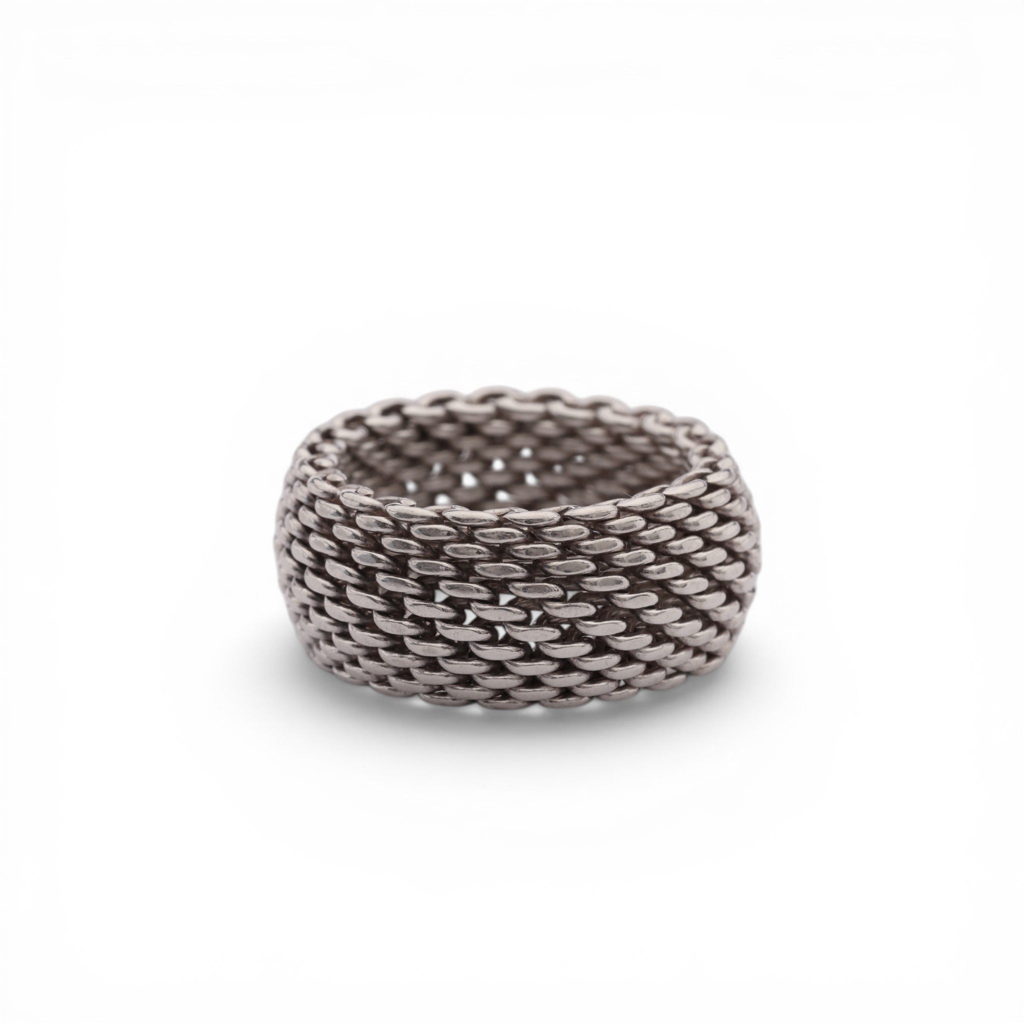 Pre-Owned Tiffany & Co. Somerset Mesh Ring