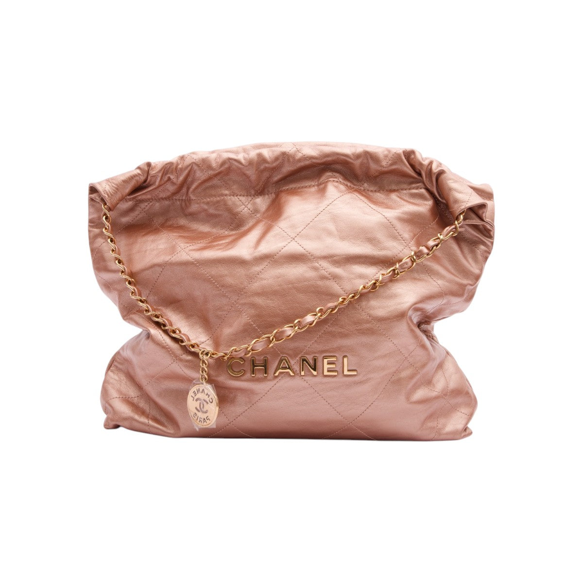 Pre-Owned Chanel Medium Metallic 22 Bag