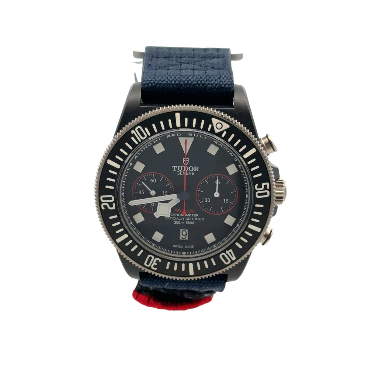 Pre-Owned Tudor Pelagos FXD Chronograph "Alinghi Red Bull Racing" Watch