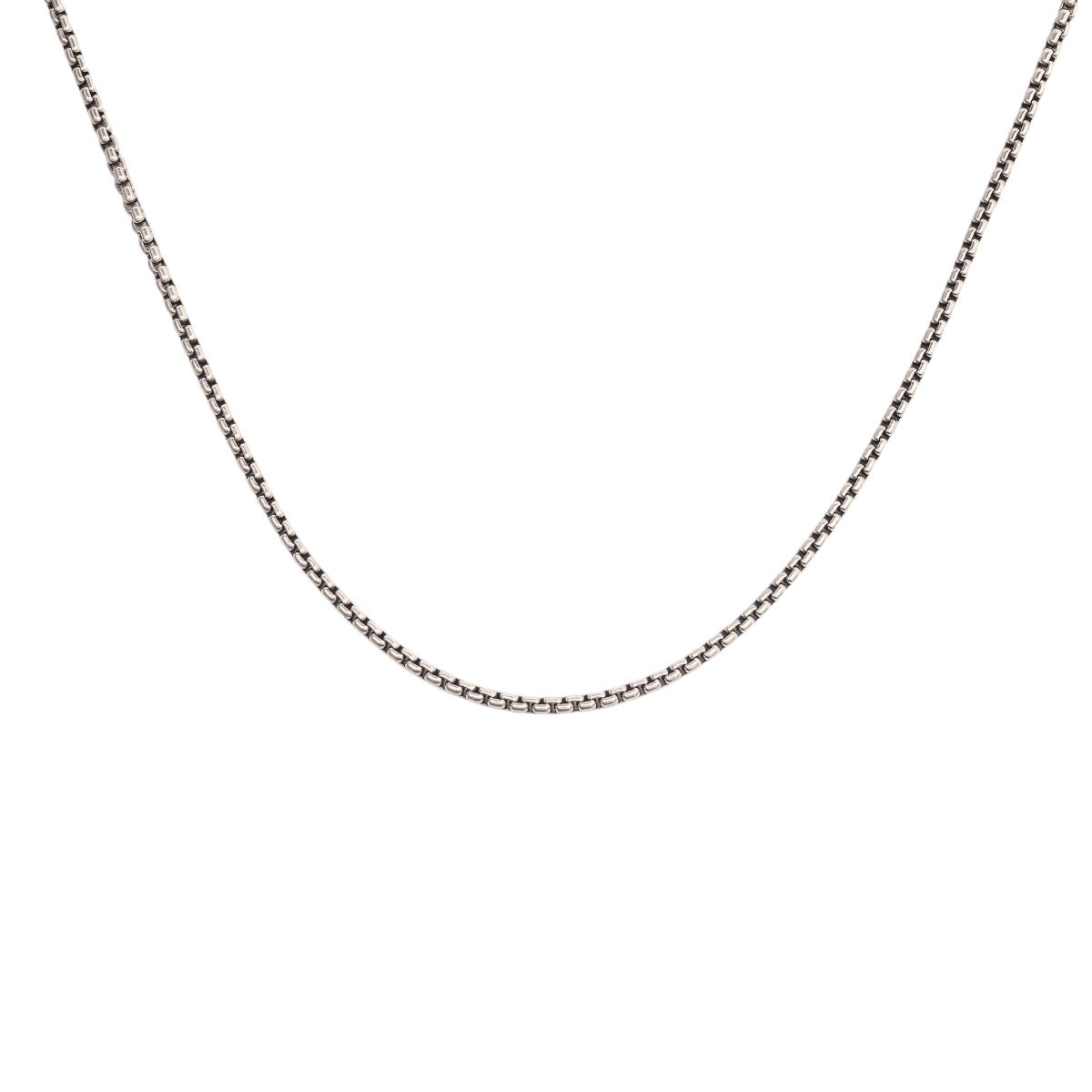 Pre-Owned David Yurman Adjustable Box Link Slider Chain