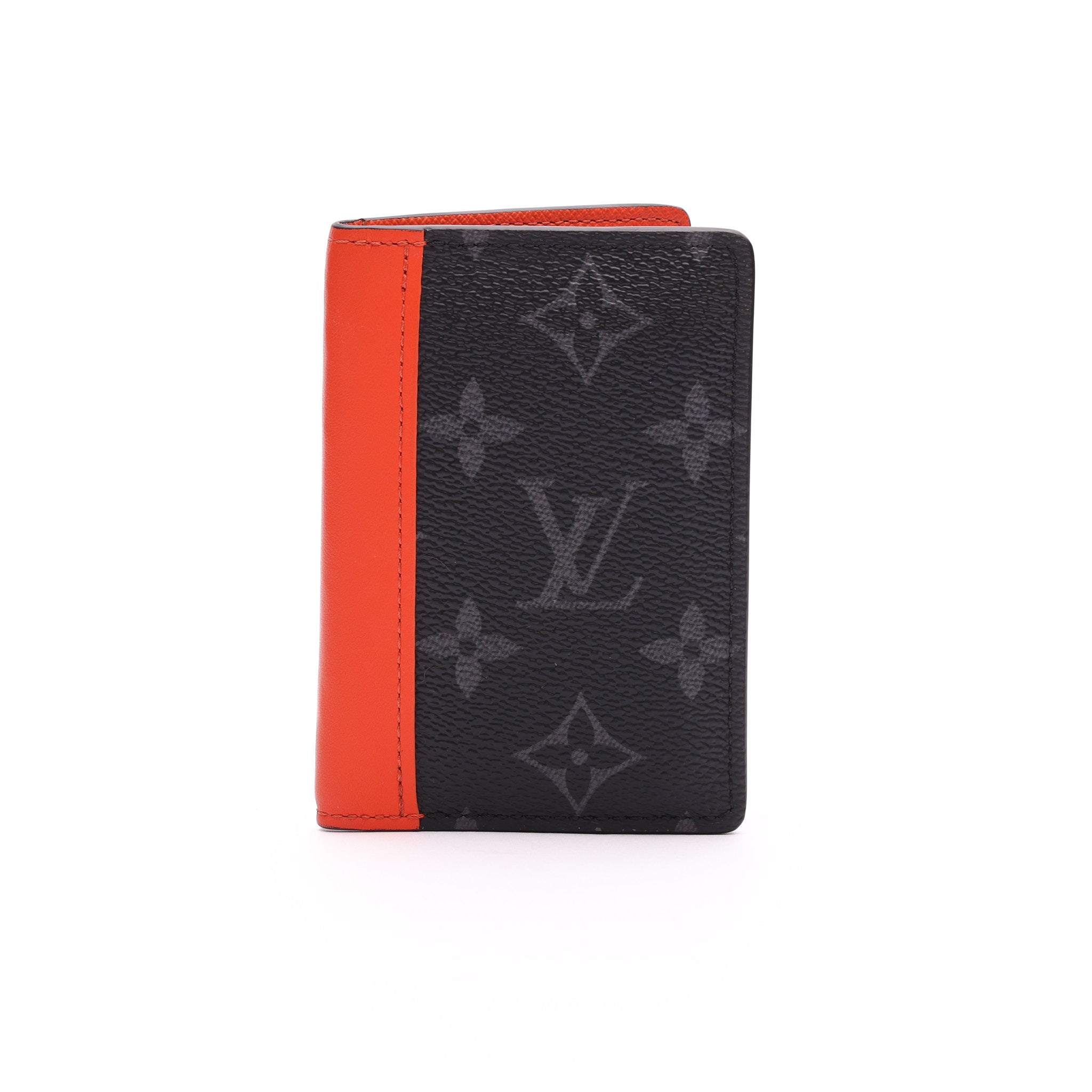 Pre-Owned Louis Vuitton Monogram Eclipse Taiga Pocket Organizer