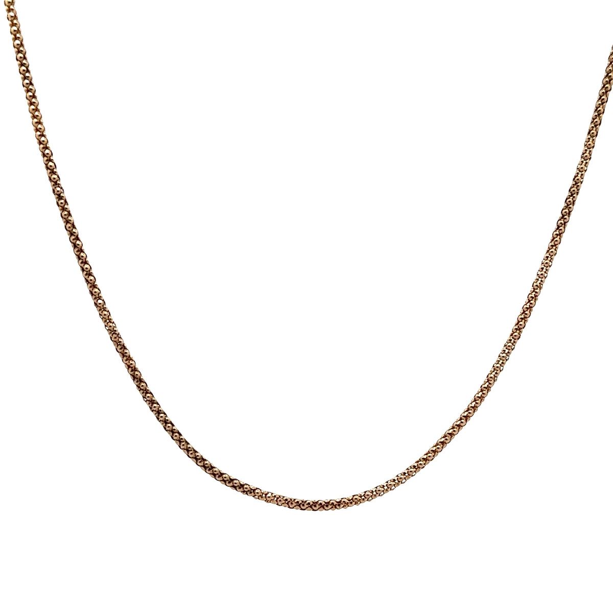 Pre-Owned Popcorn Chain Necklace
