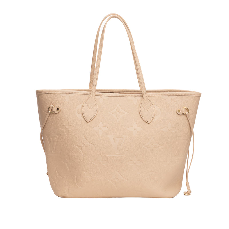 Pre-Owned Louis Vuitton Monogram Empreinte Neverfull MM
