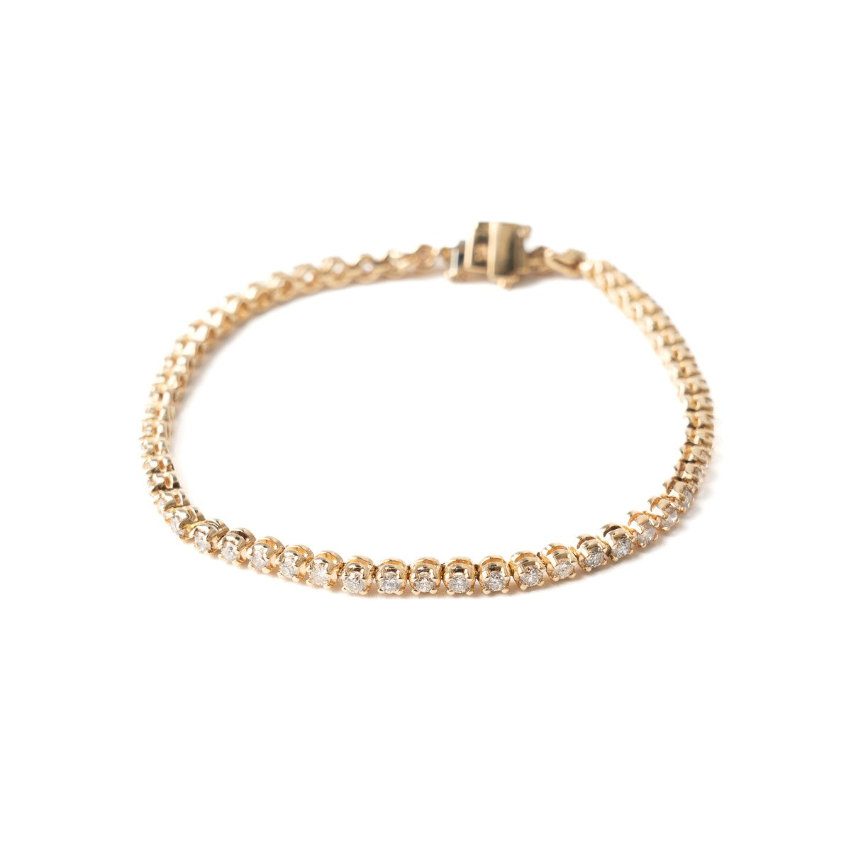 Pre-Owned Diamond Line Bracelet
