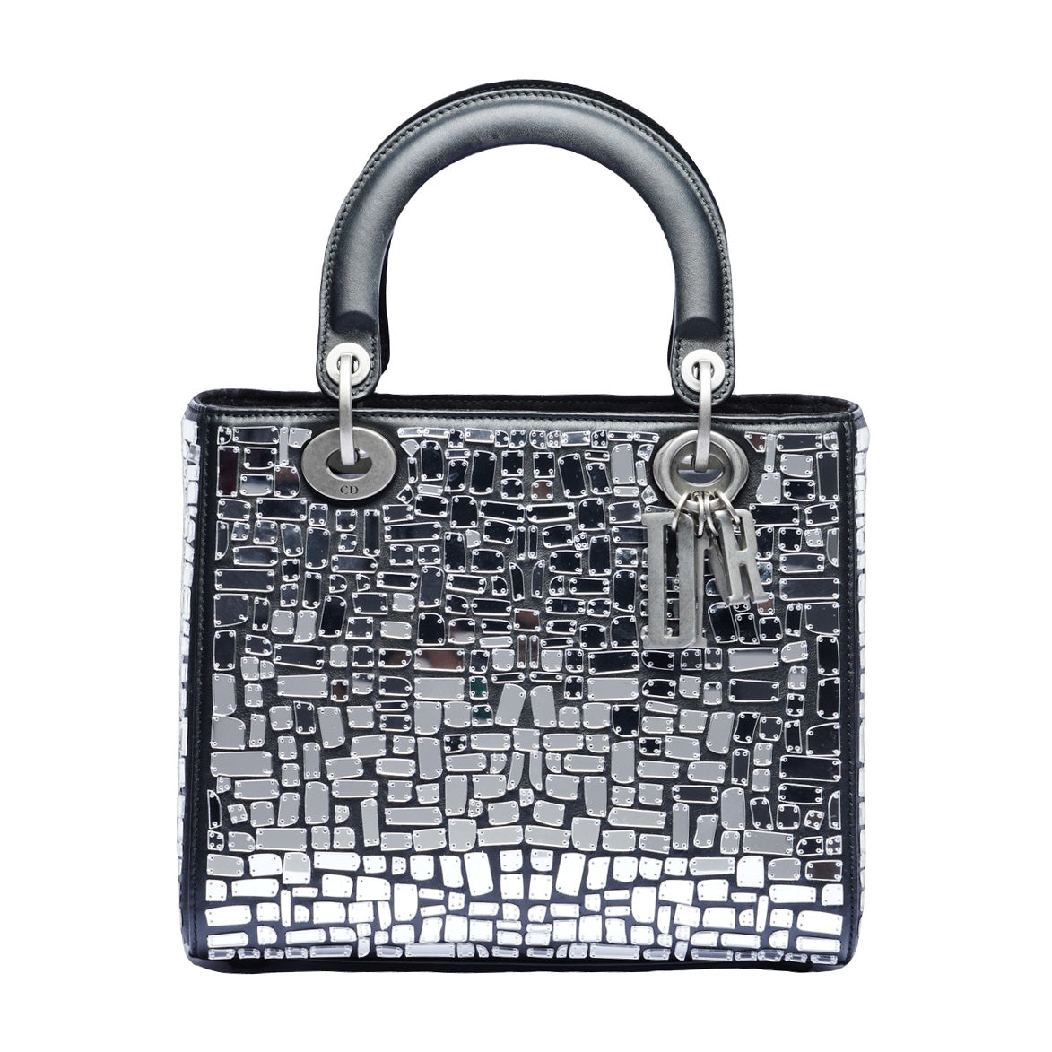 Pre-Owned Dior Lady Dior Mosaic of Mirrors