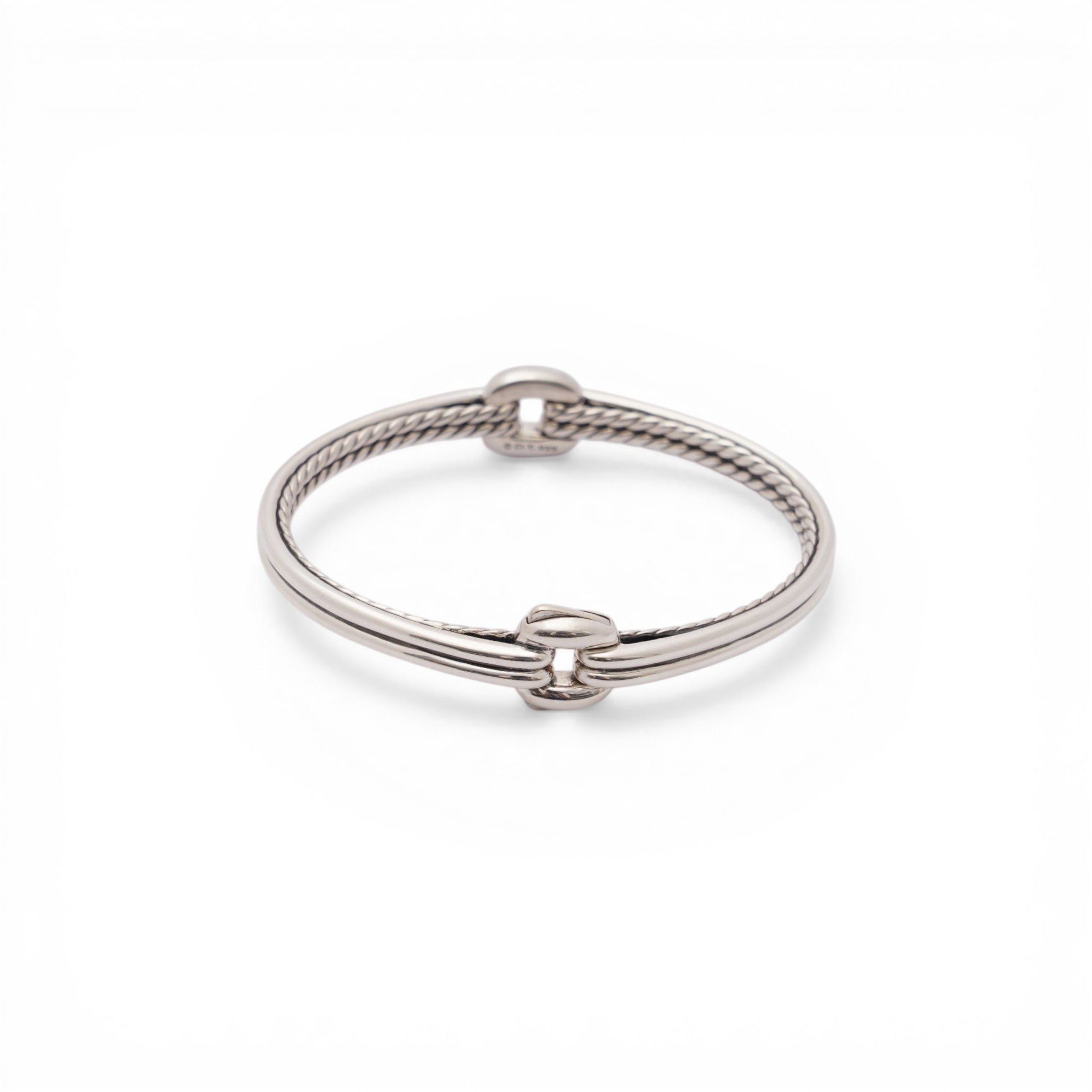 Pre-Owned David Yurman Thoroughbred Center Link Bracelet