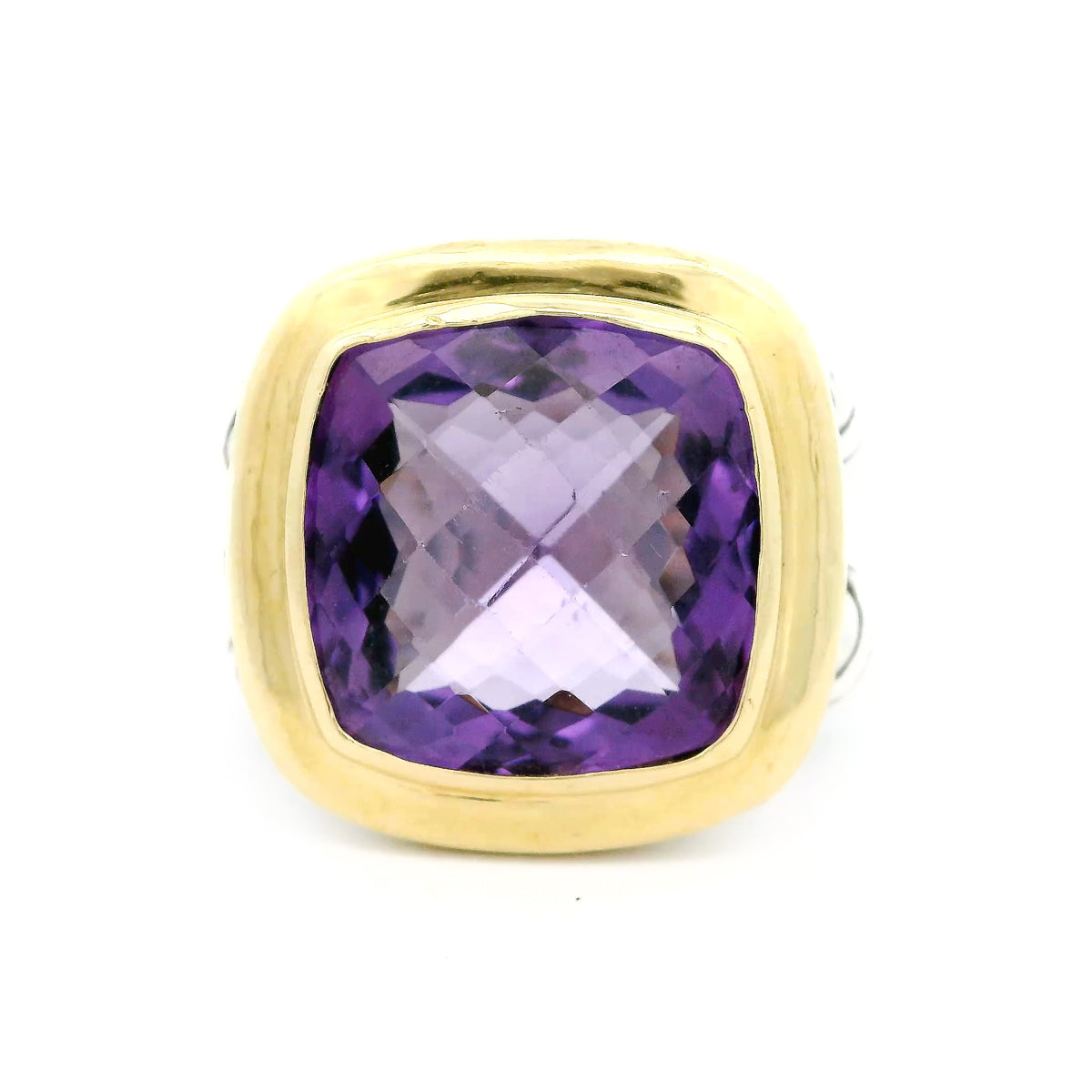 Pre-Owned David Yurman Purple Amethyst Albion Ring