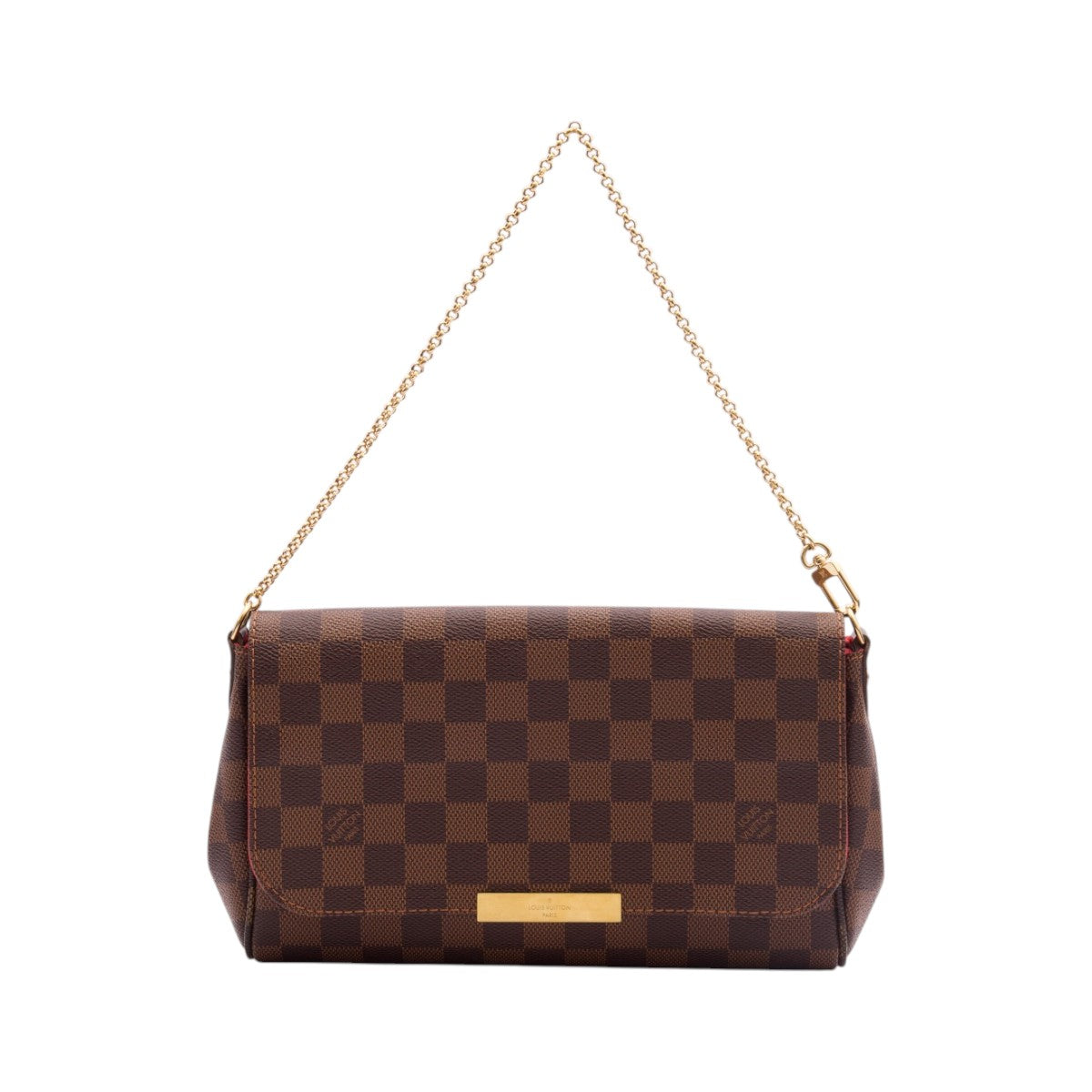 Pre-Owned Damier Ebene Favorite MM