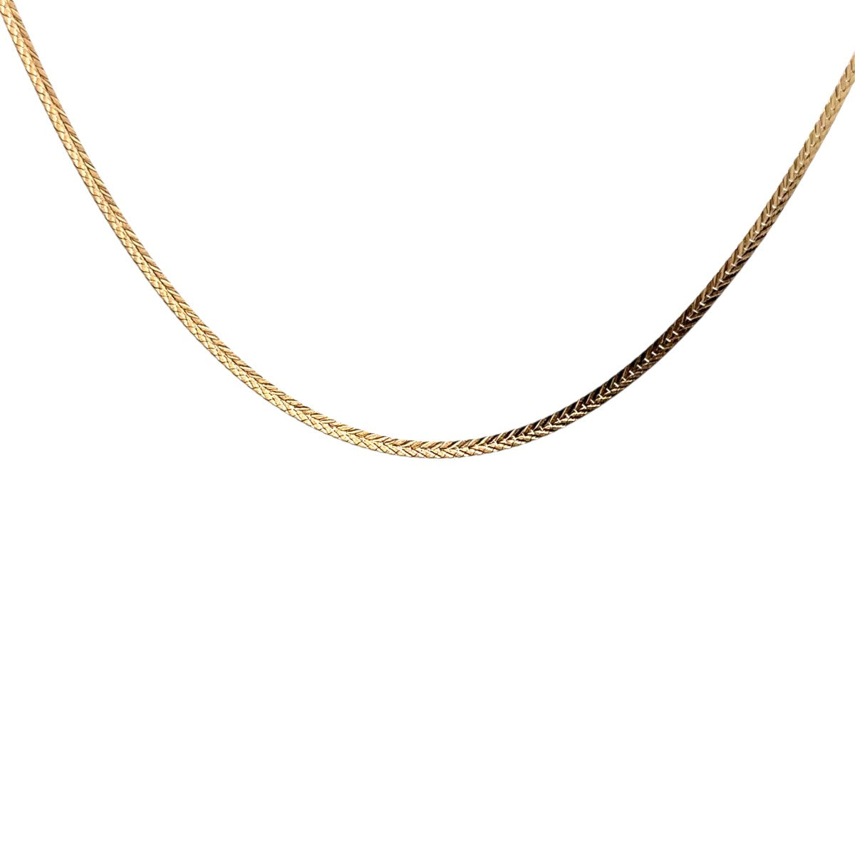 Pre-Owned Made in Italy Wheat Chain