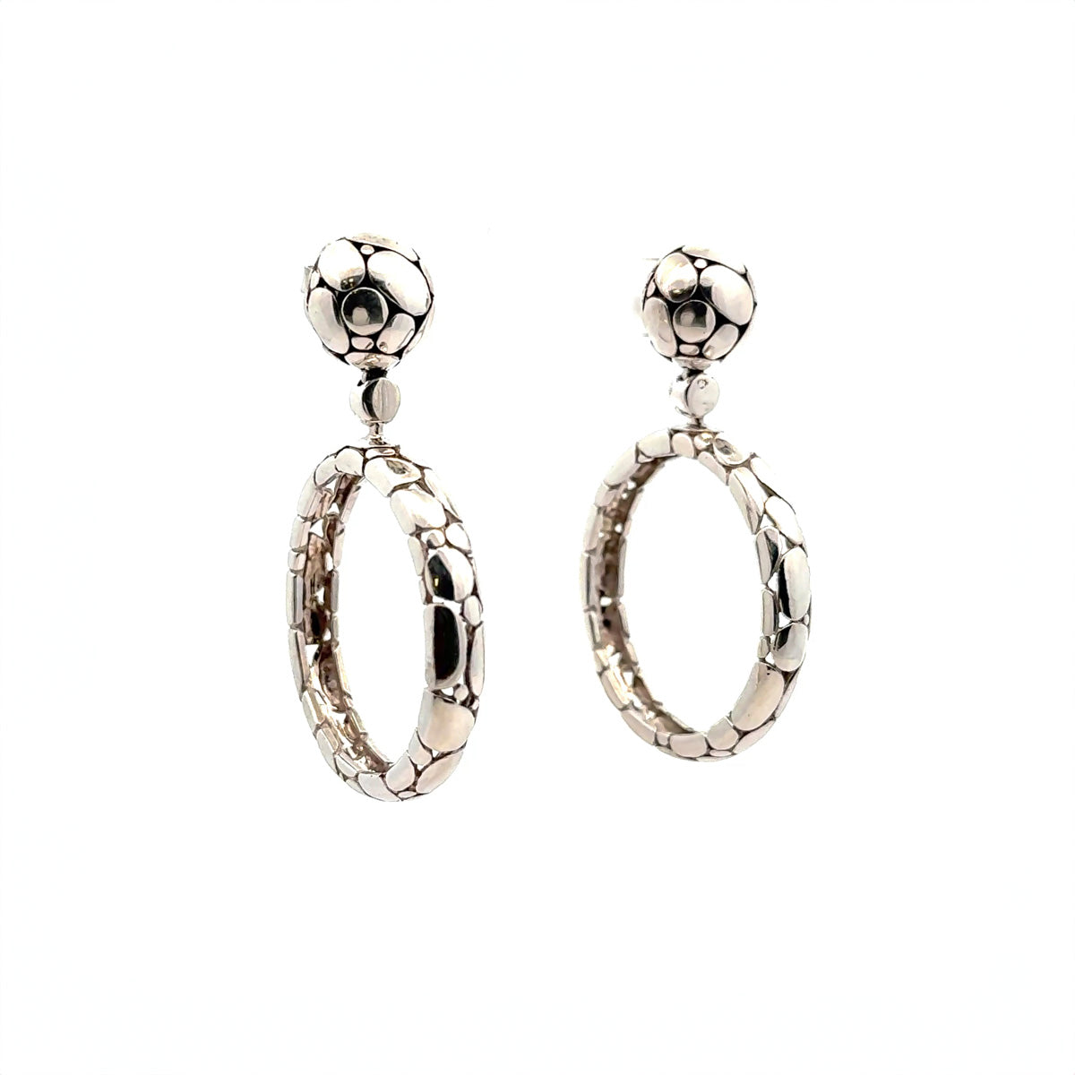 Pre-Owned John Hardy Kali Drop Hoop Earrings