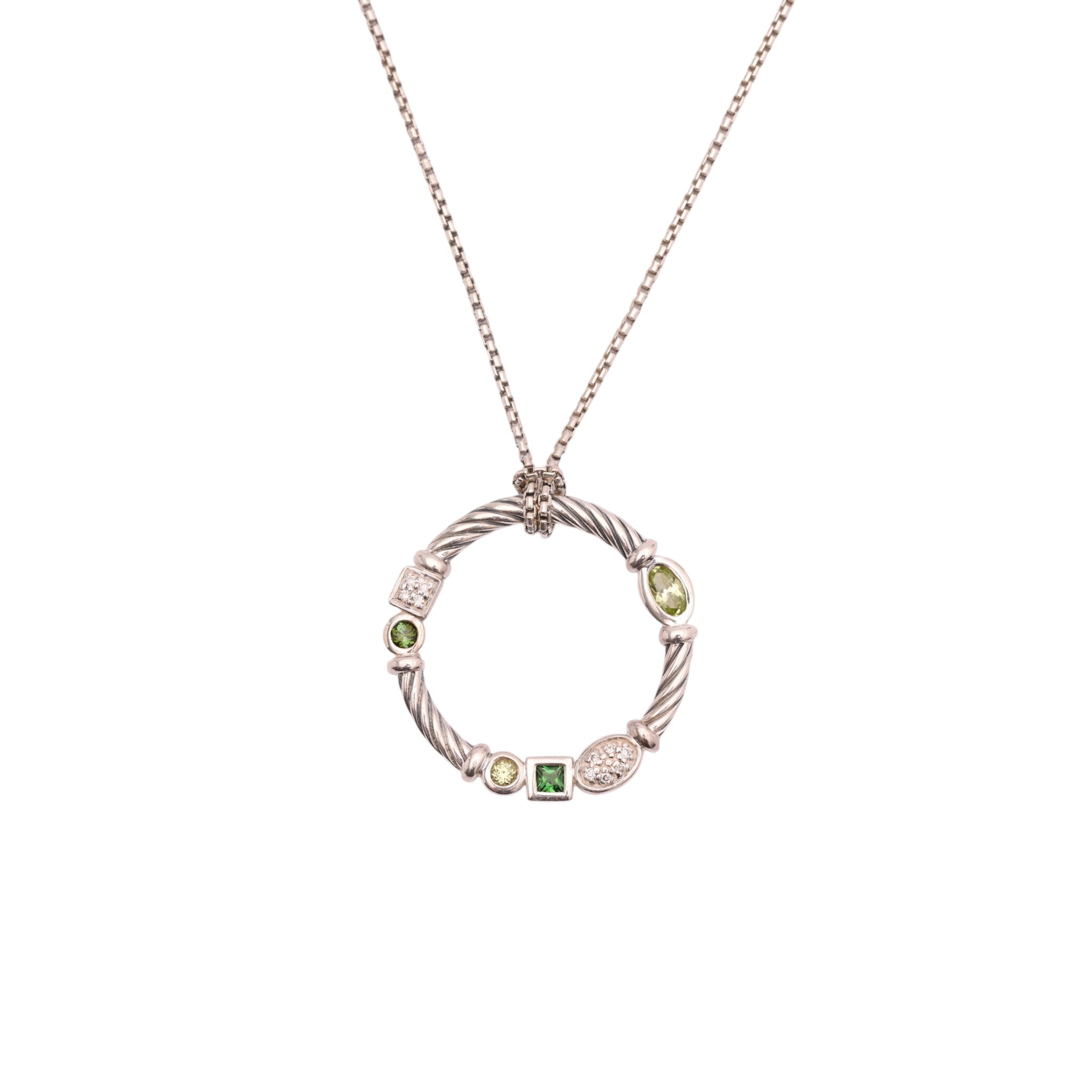 Pre-Owned David Yurman Confetti Pendant Necklace