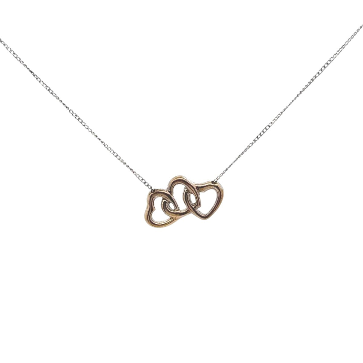 Pre-Owned Interlocking Heart Necklace