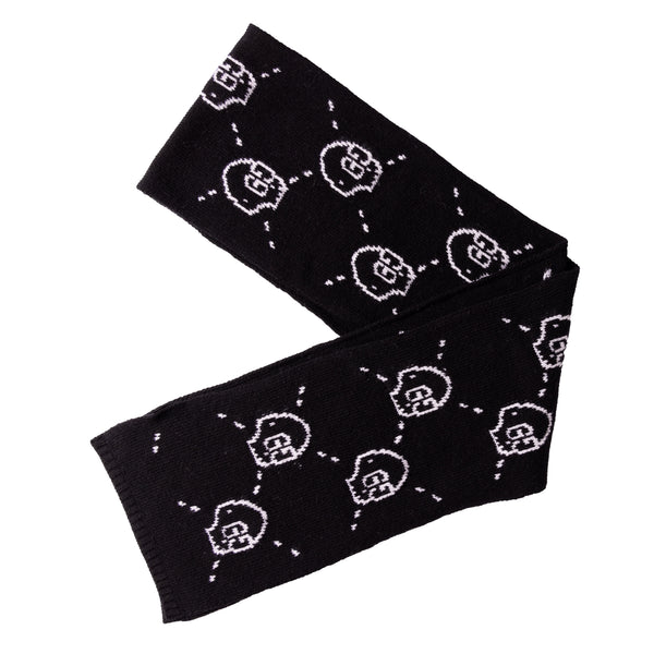 Pre-Owned Gucci Tricot GG Hamlet Wool Scarf