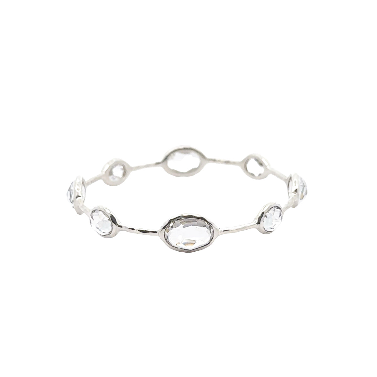 Pre-Owned Ippolita Eight-Station Rock Crystal Bangle