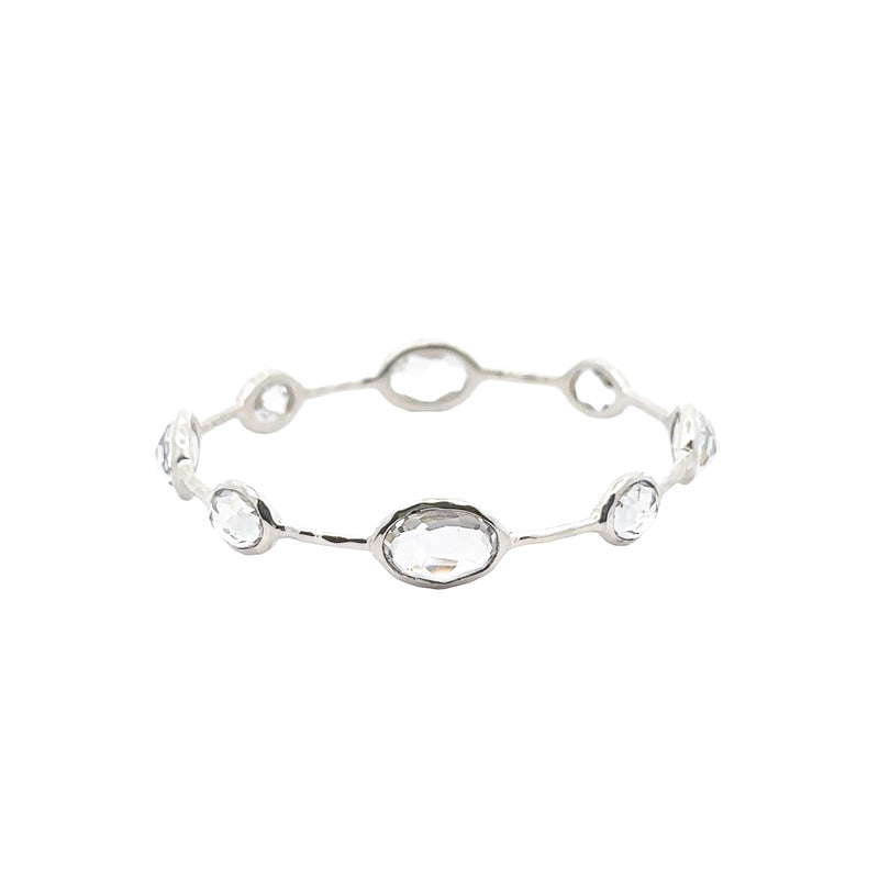 Pre-Owned Ippolita Eight-Station Rock Crystal Bangle