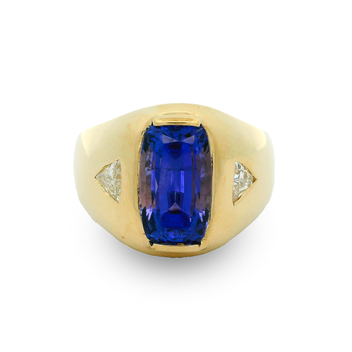 Pre-Owned Tanzanite and Diamond Ring