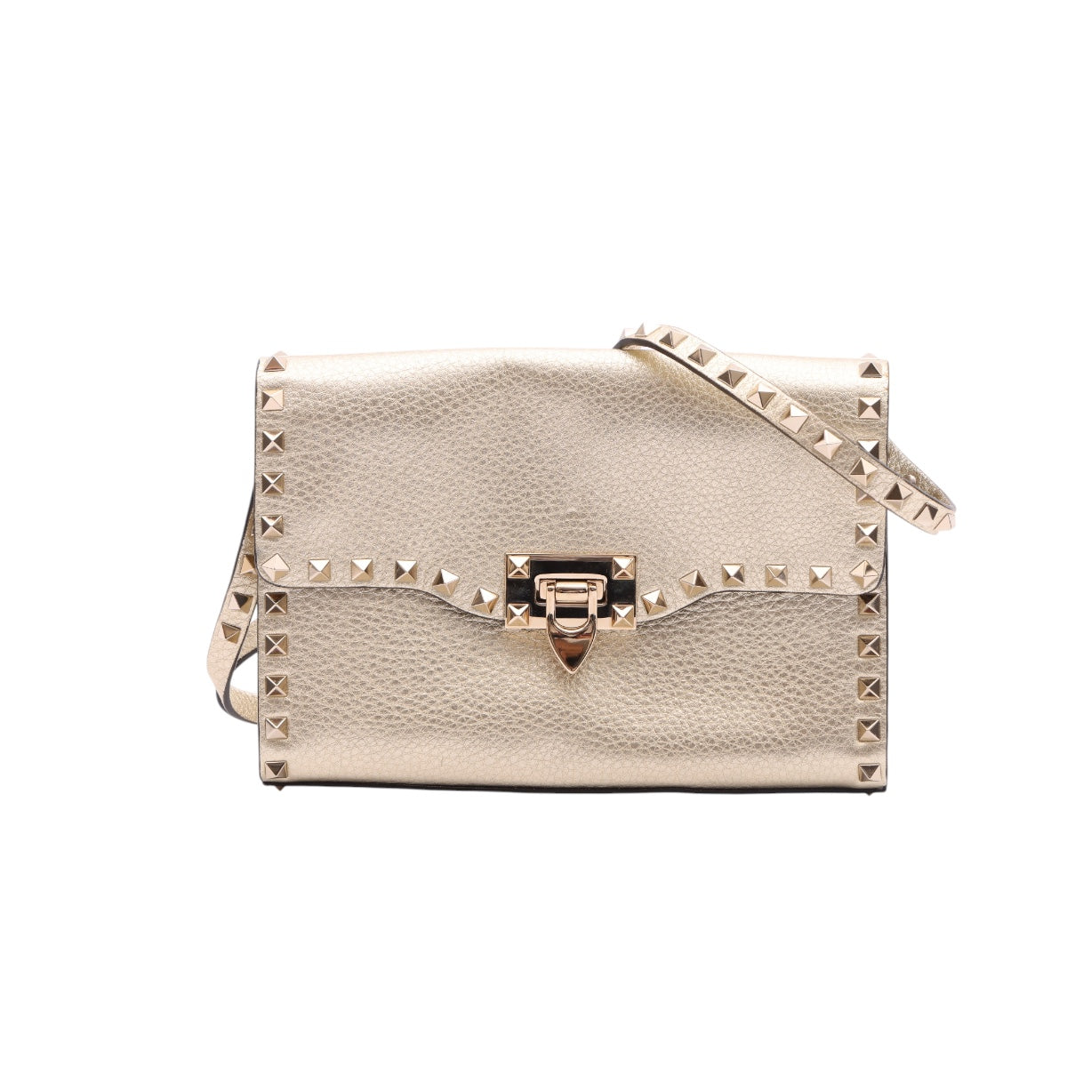 Pre-Owned Valentino Rockstud Small Flap Crossbody