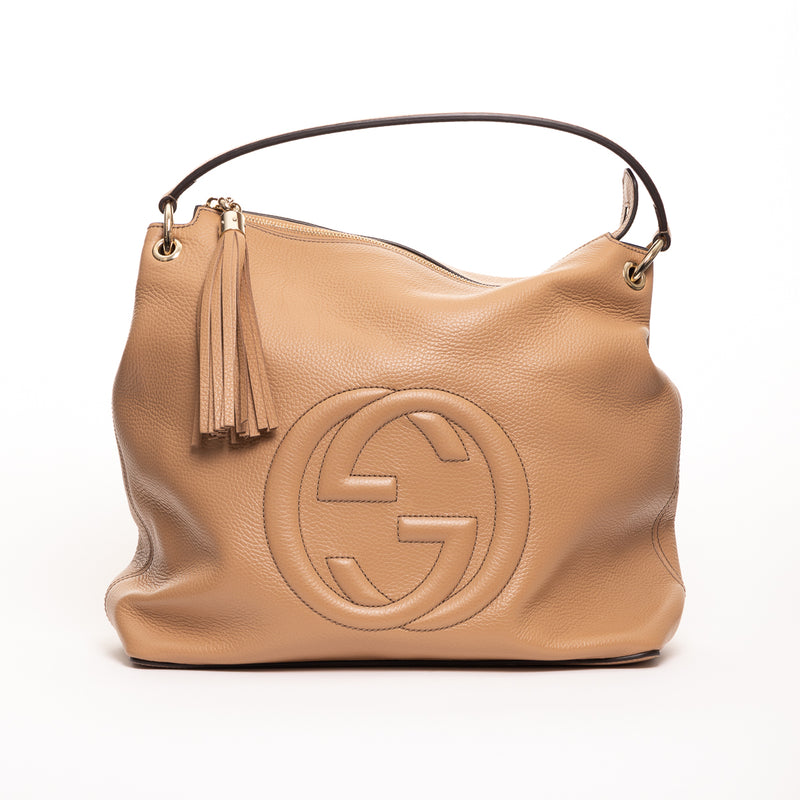 Pre-Owned Gucci Soho Large Convertible Hobo Shoulder Bag