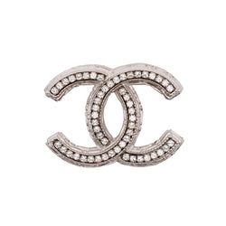 Pre-Owned Chanel CC 2012 Strass Brooch | STORE 5a Luxury Preowned