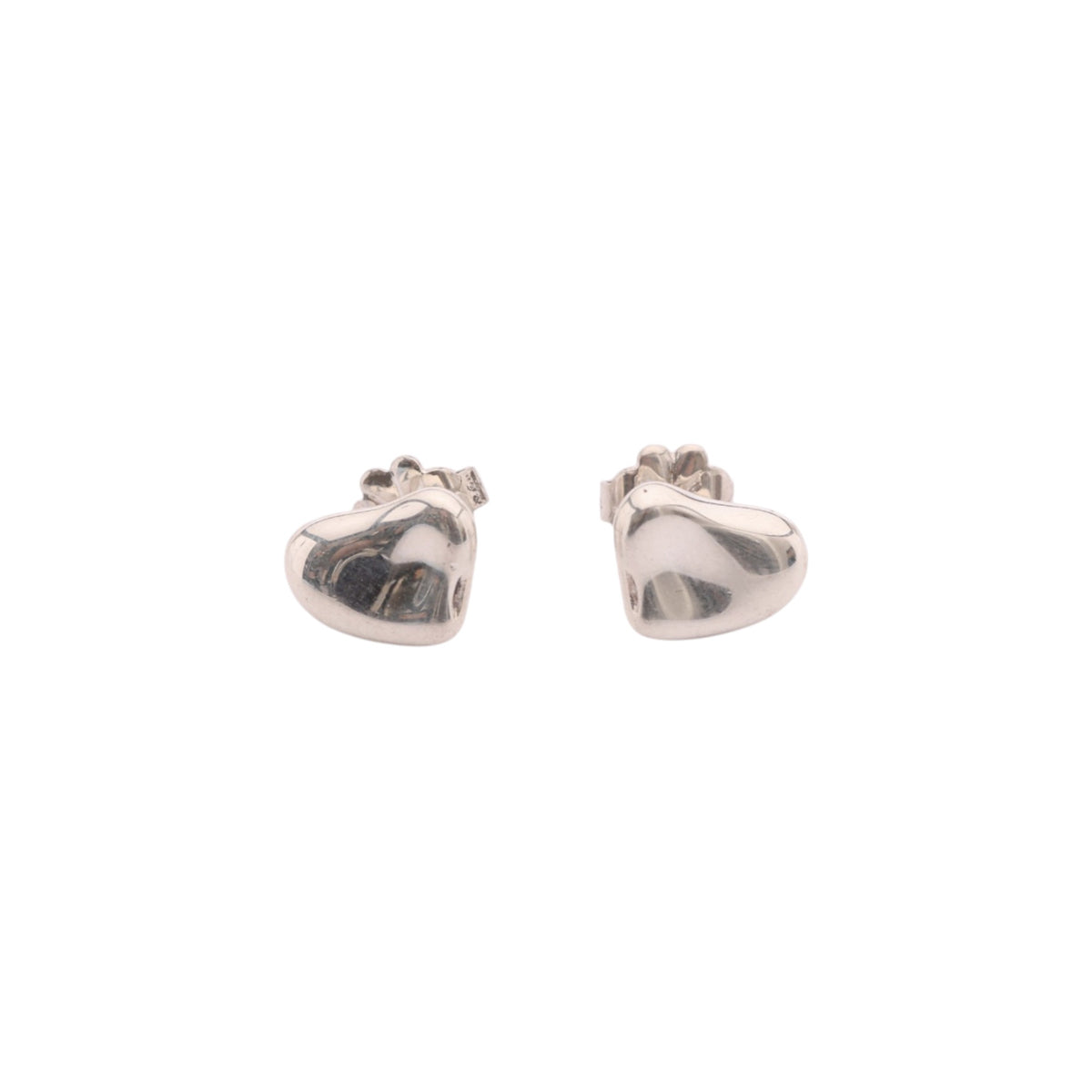 Pre-Owned Tiffany & Co. Elsa Peretti Heart Stud Earrings