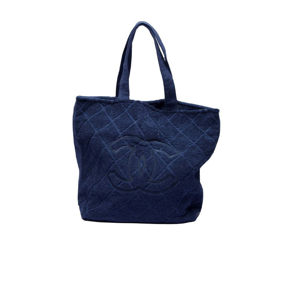 Pre-Owned Chanel CC Terrycloth Tote