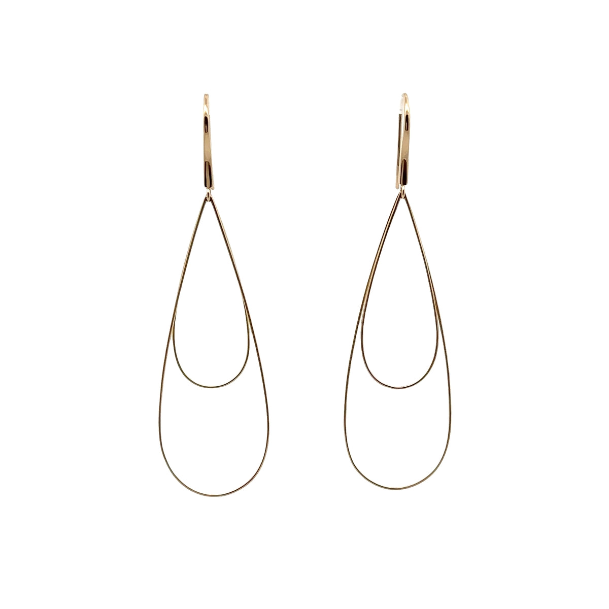 Pre-Owned Lana Solo Tiered Drop Dangle Earrings
