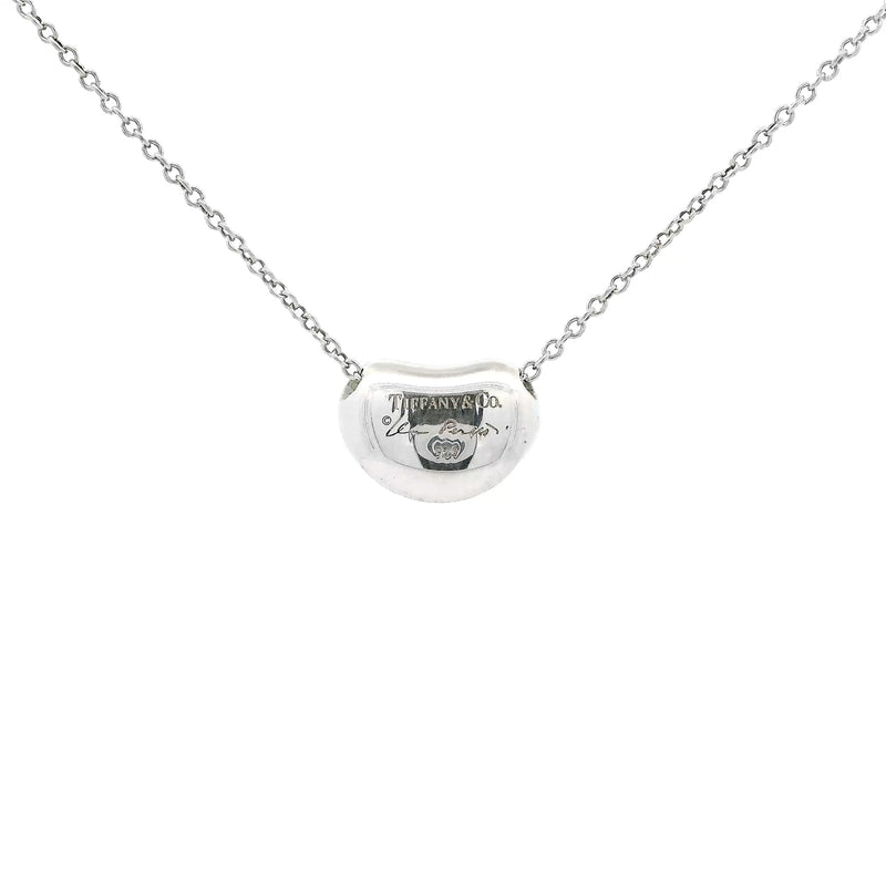 Pre-Owned Tiffany & Co. Elsa Peretti Bean Necklace