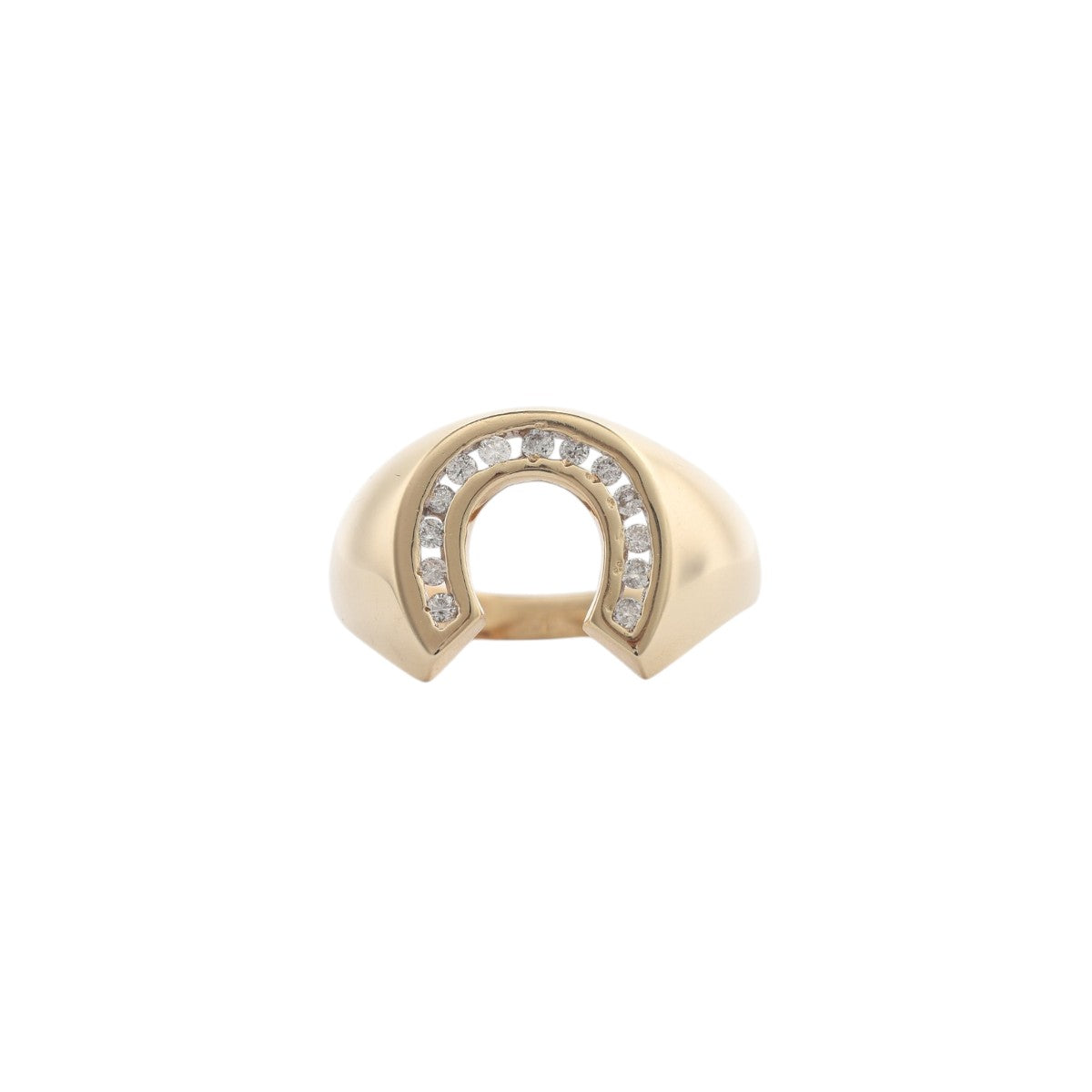 Pre-Owned Diamond Horseshoe Ring