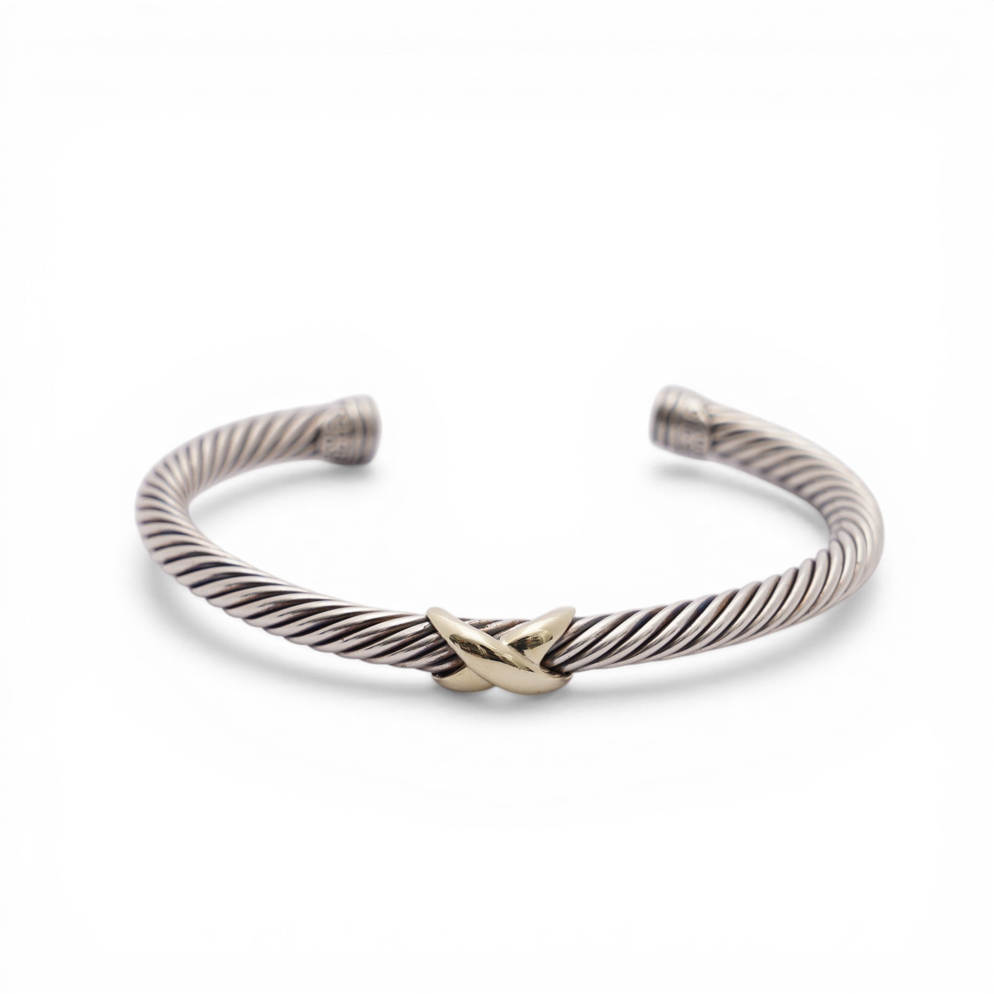 Pre-Owned David Yurman Classic Cable Cuff Bracelet