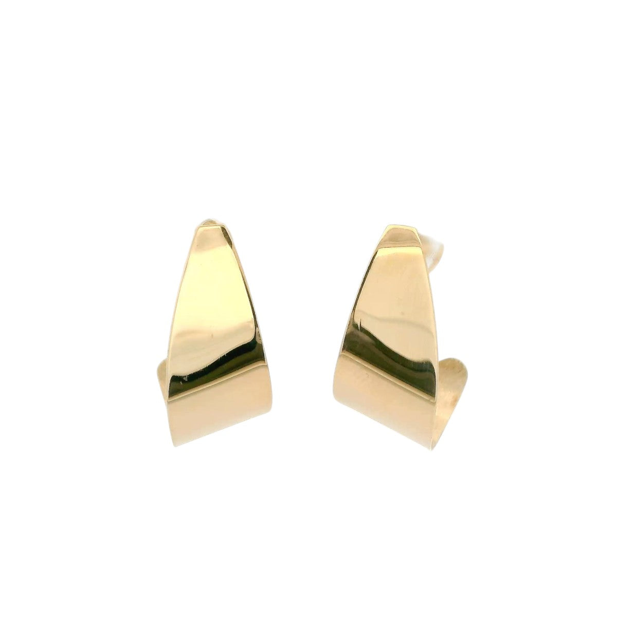 Pre-Owned Swirl Hoop Earrings