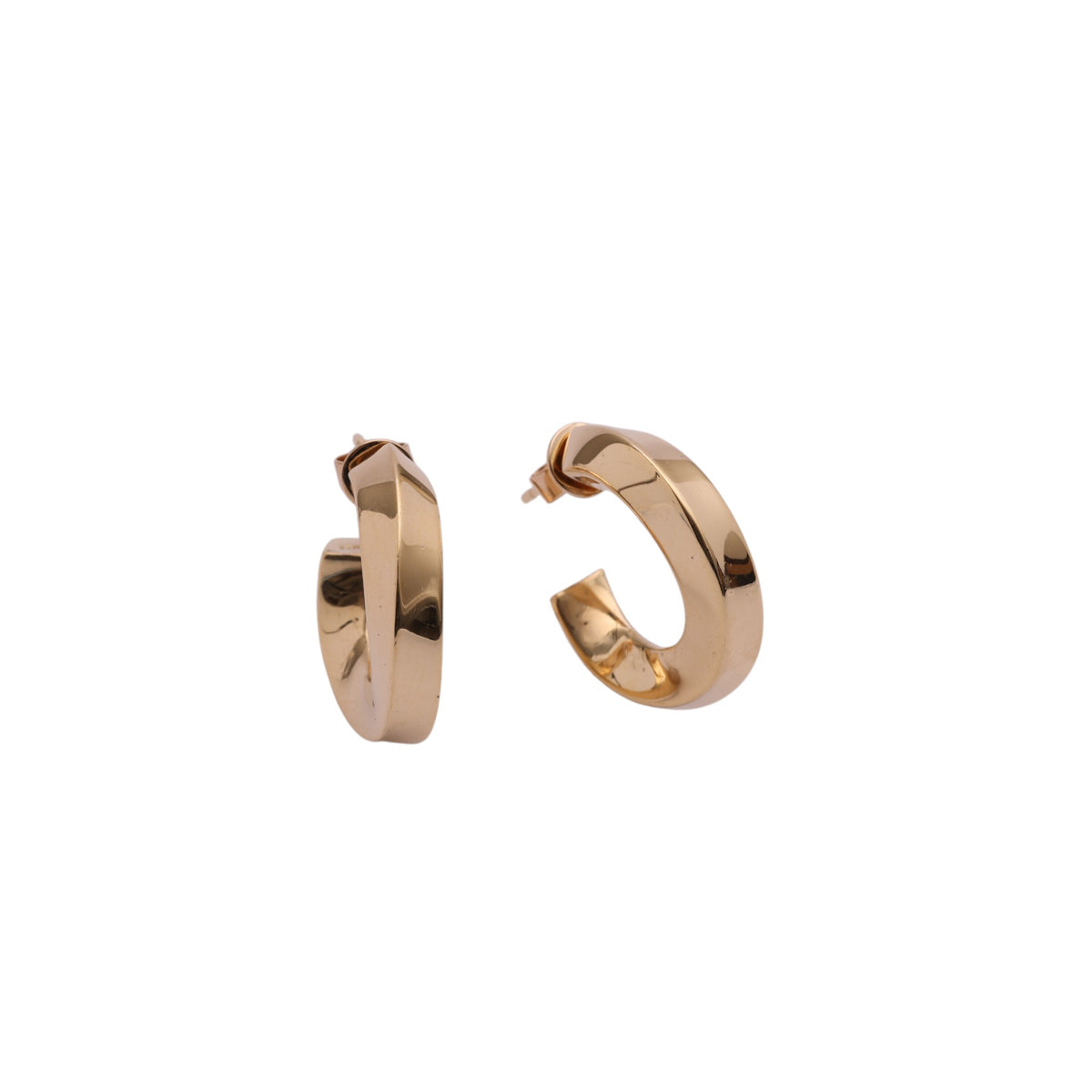 Pre-Owned Tiffany & Co. Twist Hoop Earrings