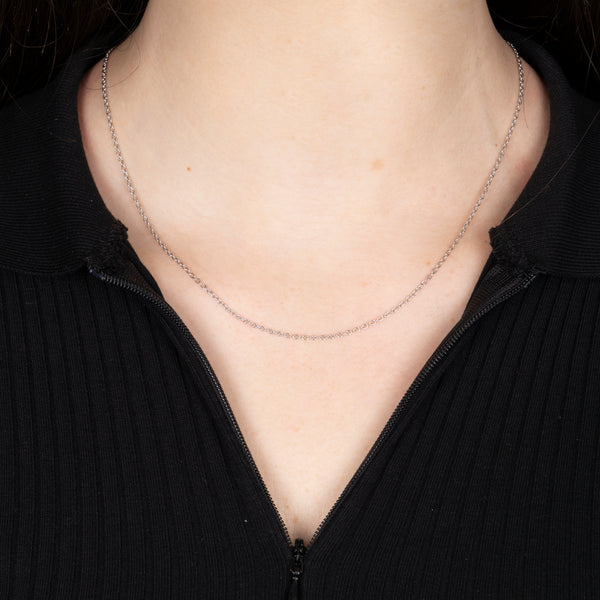 Pre-Owned Sterling Silver Chain